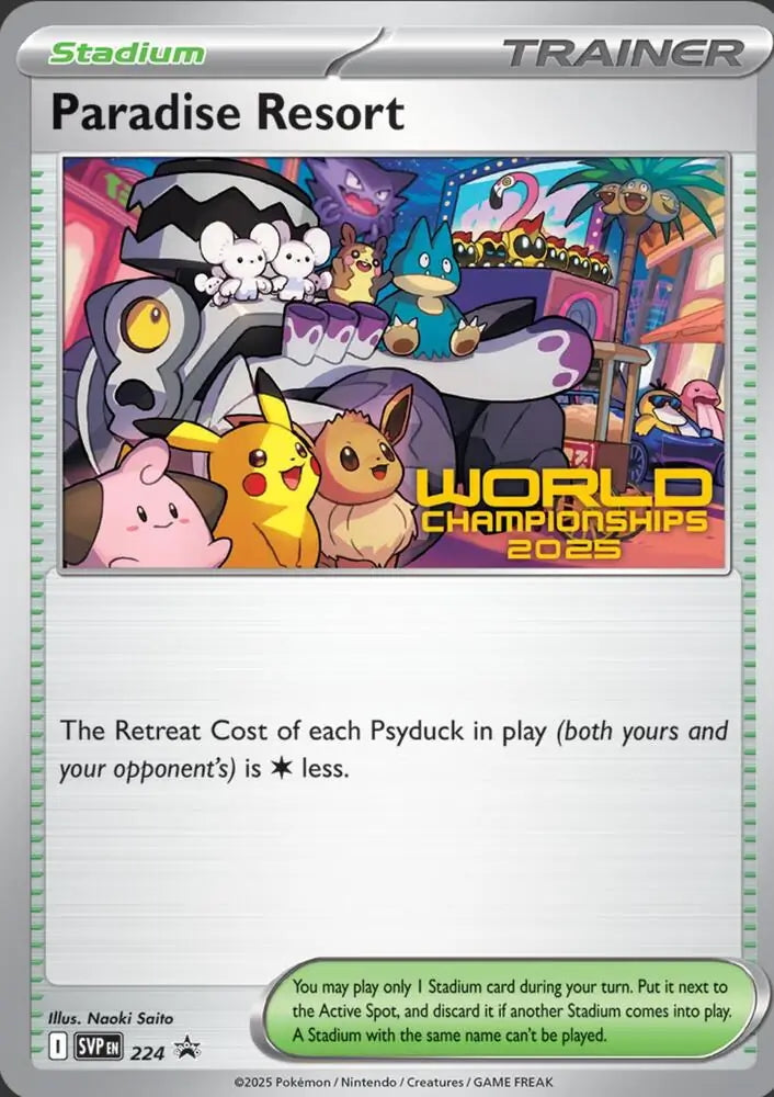 Scarlet & Violet Promo Paradise Resort #224