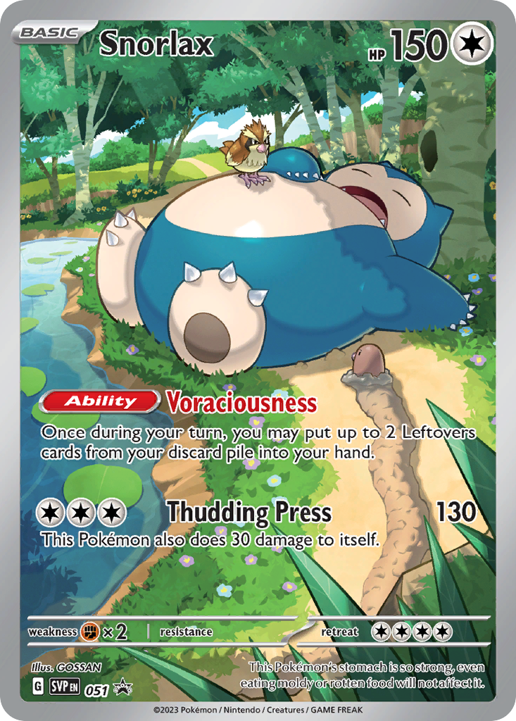 Scarlet & Violet Promo Snorlax #51