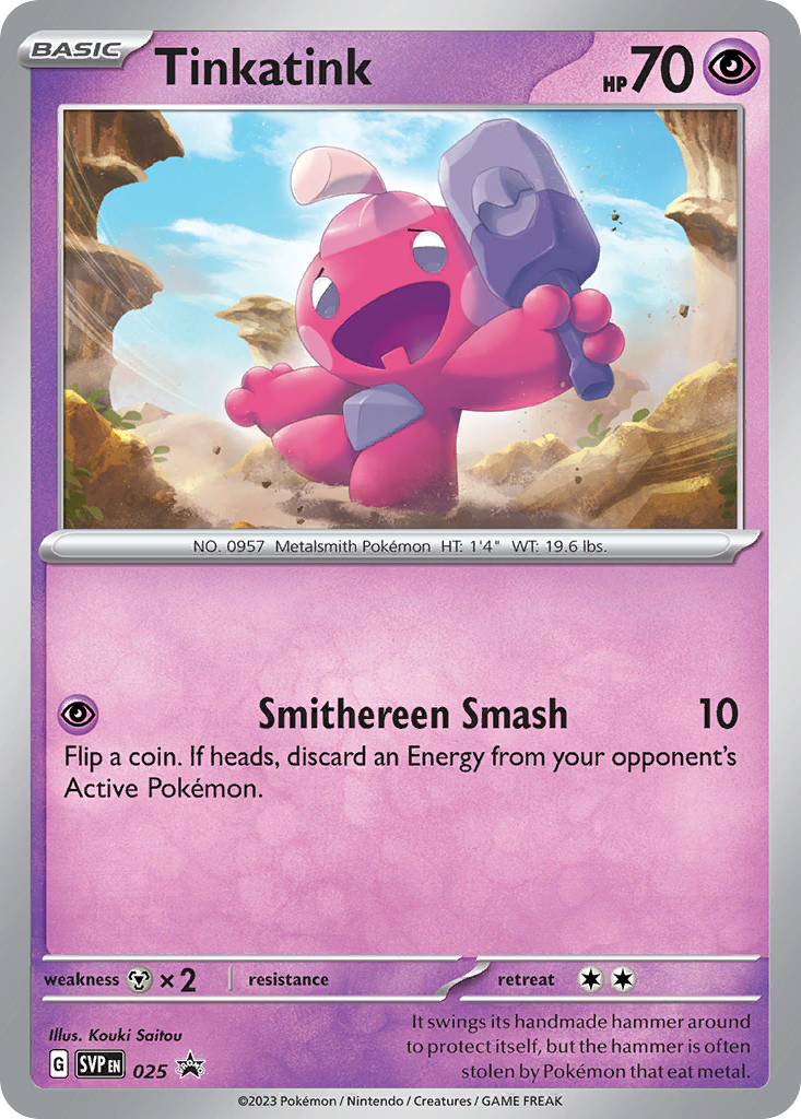 Scarlet & Violet Promo Tinkatink #25