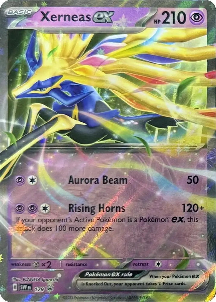 Scarlet & Violet Promo Xerneas ex #179