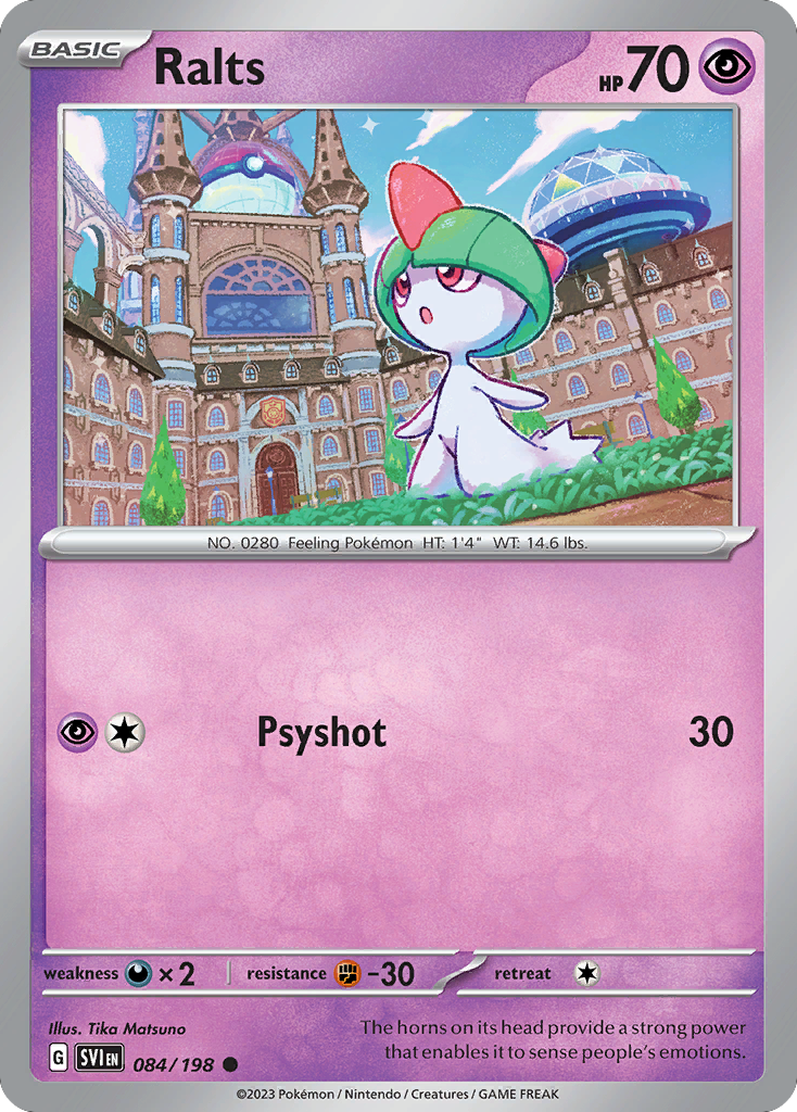 Scarlet & Violet Ralts #84/198