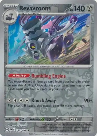 Scarlet & Violet Revavroom #142/198 reverse holo