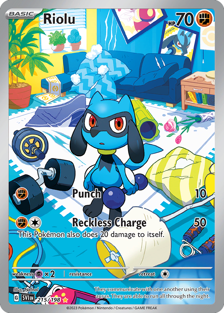Riolu Illustration Rare 215/198