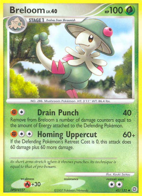 Secret Wonders Breloom #45/132