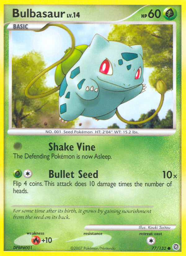 Secret Wonders Bulbasaur #77/132