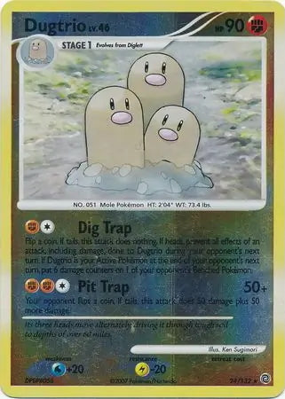 Secret Wonders Dugtrio #24/132 reverse holo
