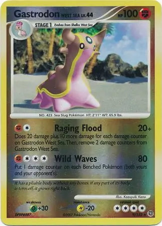 Secret Wonders Gastrodon West Sea #9/132 reverse holo