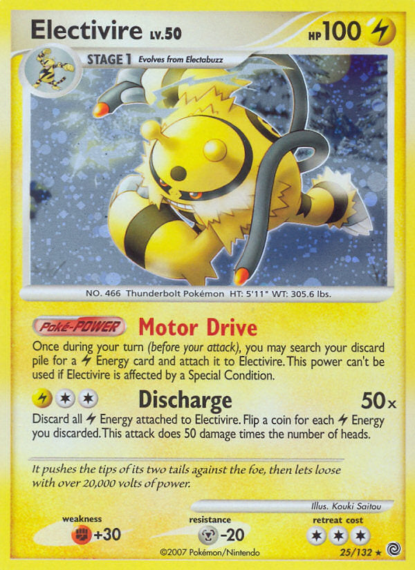 Secret Wonders Holo Electivire #25/132