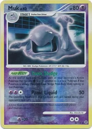 Secret Wonders Muk #56/132 reverse holo