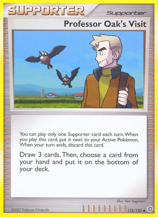 Secret Wonders Professor Oak's Visit #122/132
