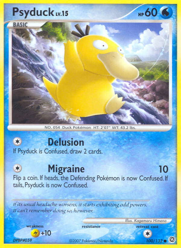 Secret Wonders Psyduck #100/132