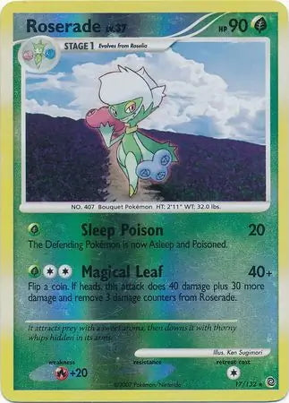 Secret Wonders Roserade #17/132 reverse holo