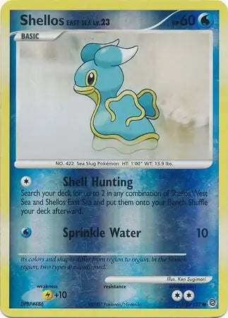 Secret Wonders Shellos East Sea #106/132 reverse holo