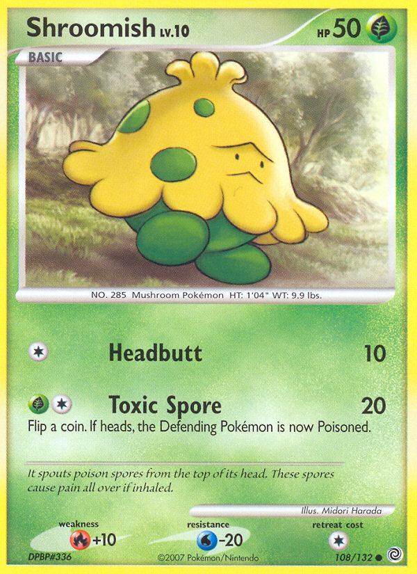 Secret Wonders Shroomish #108/132