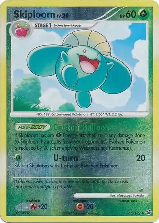 Secret Wonders Skiploom #65/132 reverse holo
