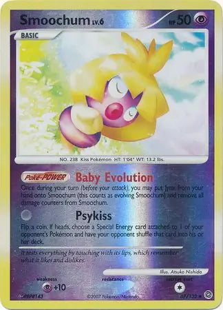 Secret Wonders Smoochum #67/132 reverse holo
