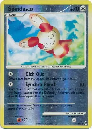 Secret Wonders Spinda #111/132 reverse holo