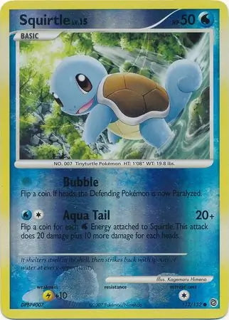 Secret Wonders Squirtle #112/132 reverse holo