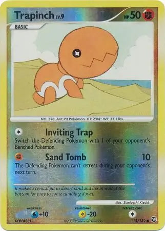Secret Wonders Trapinch #115/132 reverse holo