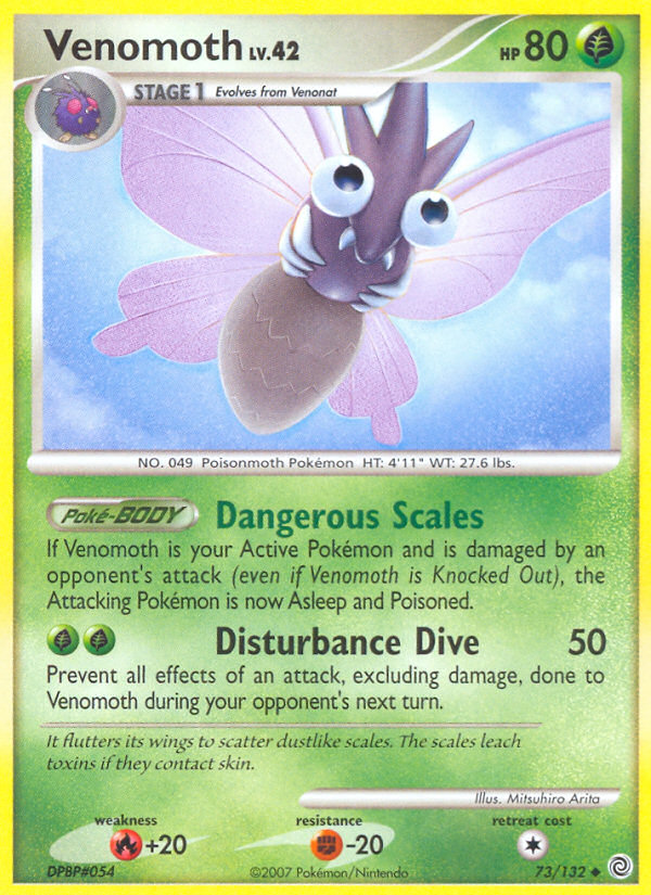 Secret Wonders Venomoth #73/132