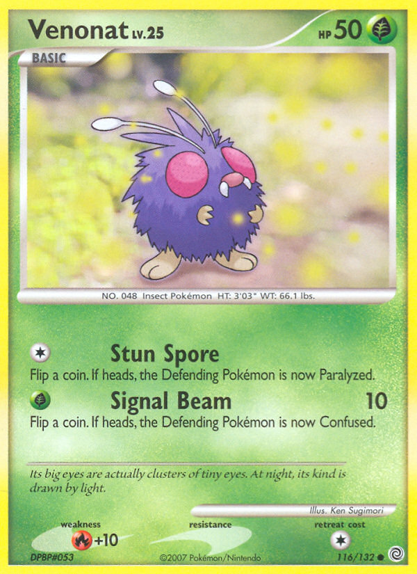 Secret Wonders Venonat #116/132