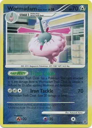 Secret Wonders Wormadam Trash Cloak #43/132 reverse holo
