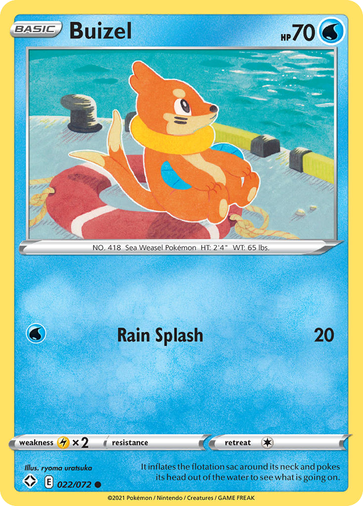 Shining Fates Buizel #22/72