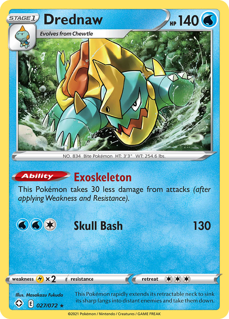 Shining Fates Drednaw #27/72