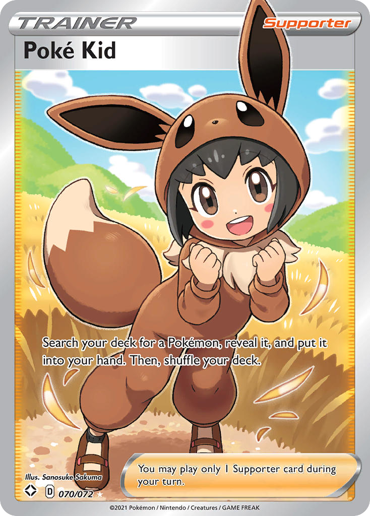 Shining Fates Poké Kid #70/72