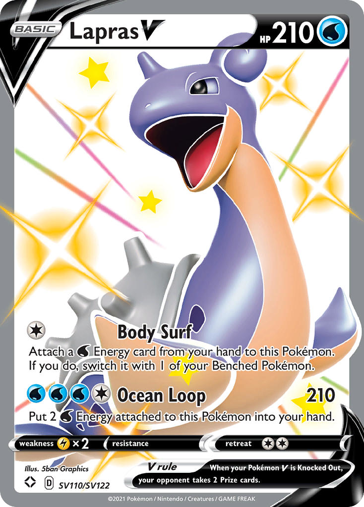 Shiny Lapras V