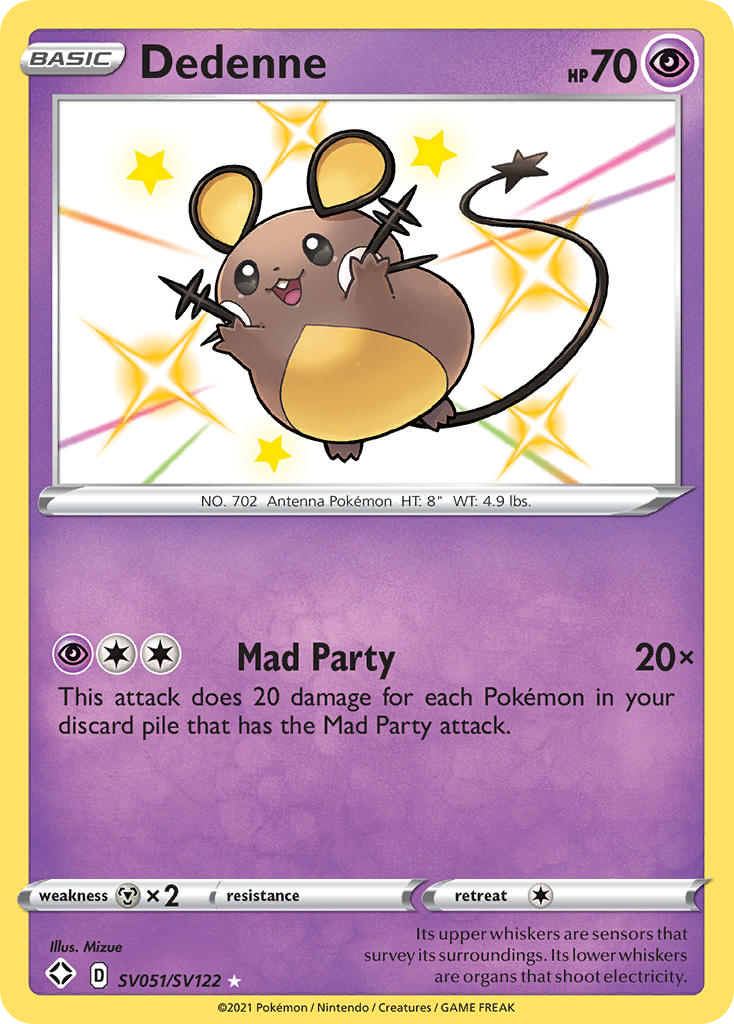 Shining Fates SV51/SV122 Dedenne