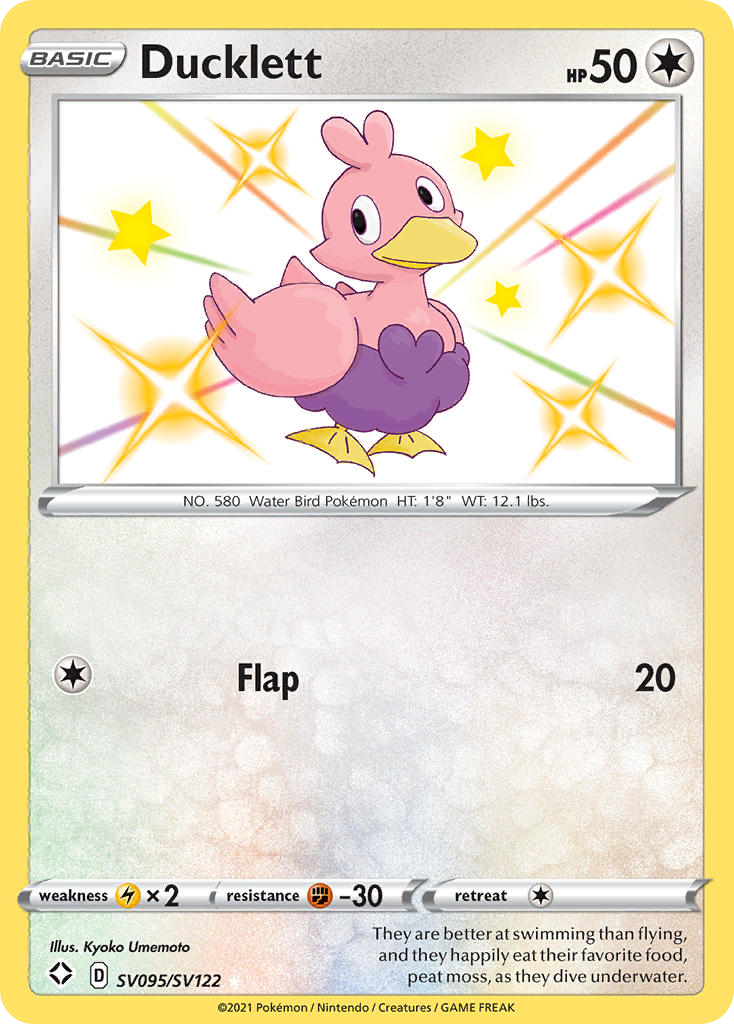Shining Fates SV95/SV122 Ducklett
