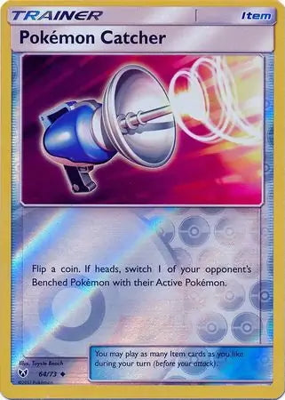 Shining Legends Pokémon Catcher #64/73 reverse holo