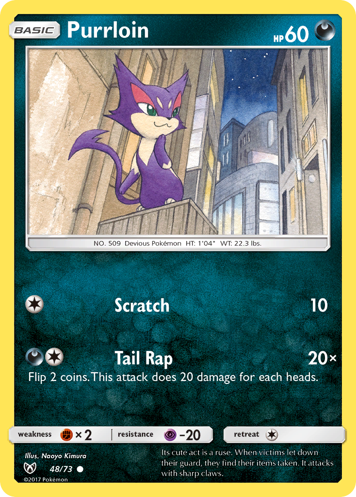 Shining Legends Purrloin #48/73