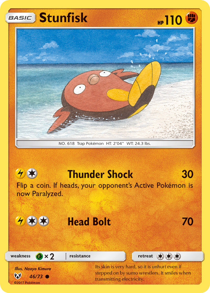 Shining Legends Stunfisk #46/73