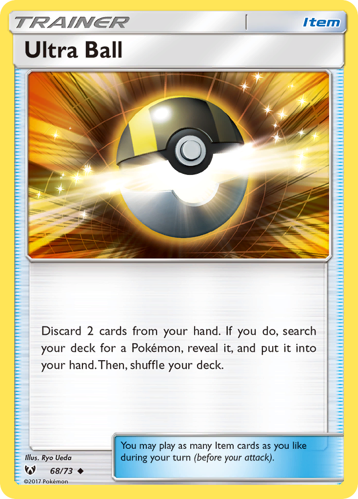 Shining Legends Ultra Ball #68/73