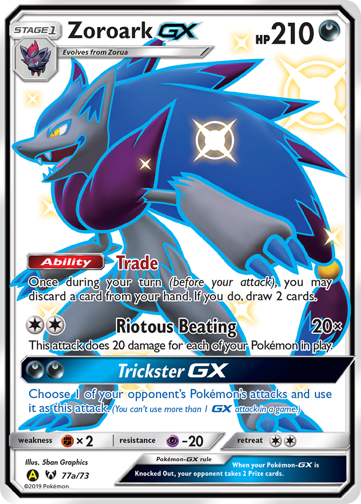 Zoroark GX Alternate Art
