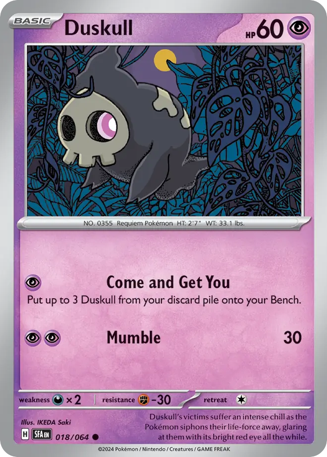 Shrouded Fable Duskull #18/64