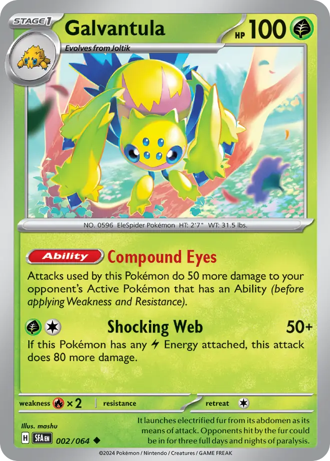 Shrouded Fable Galvantula #2/64
