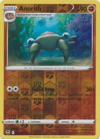 Silver Tempest Anorith #95/195 reverse holo