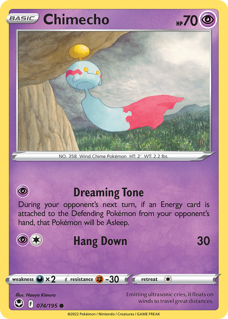 Silver Tempest Chimecho #74/195