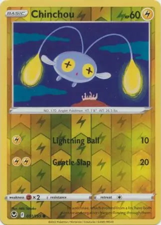 Silver Tempest Chinchou #51/195 reverse holo