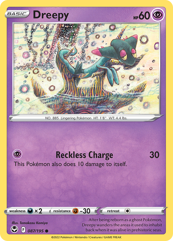 Silver Tempest Dreepy #87/195