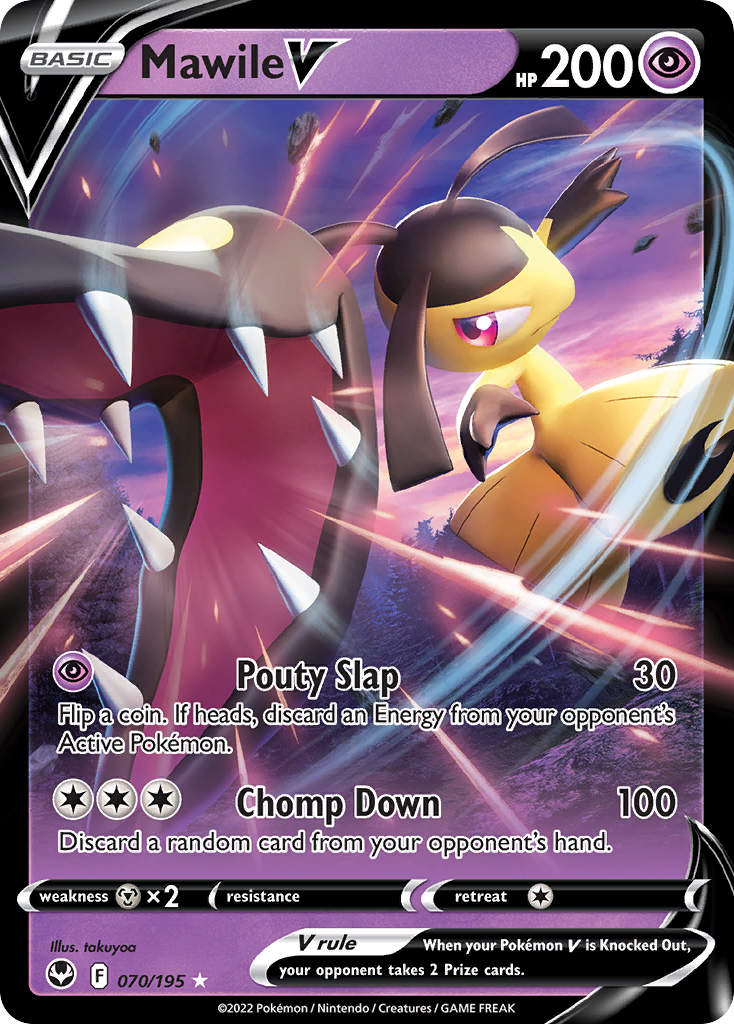 Silver Tempest Mawile V #70/195