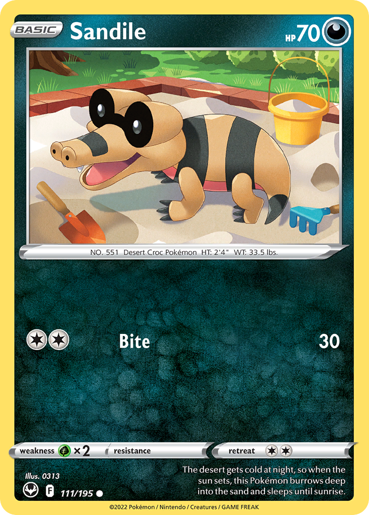 Silver Tempest Sandile #111/195