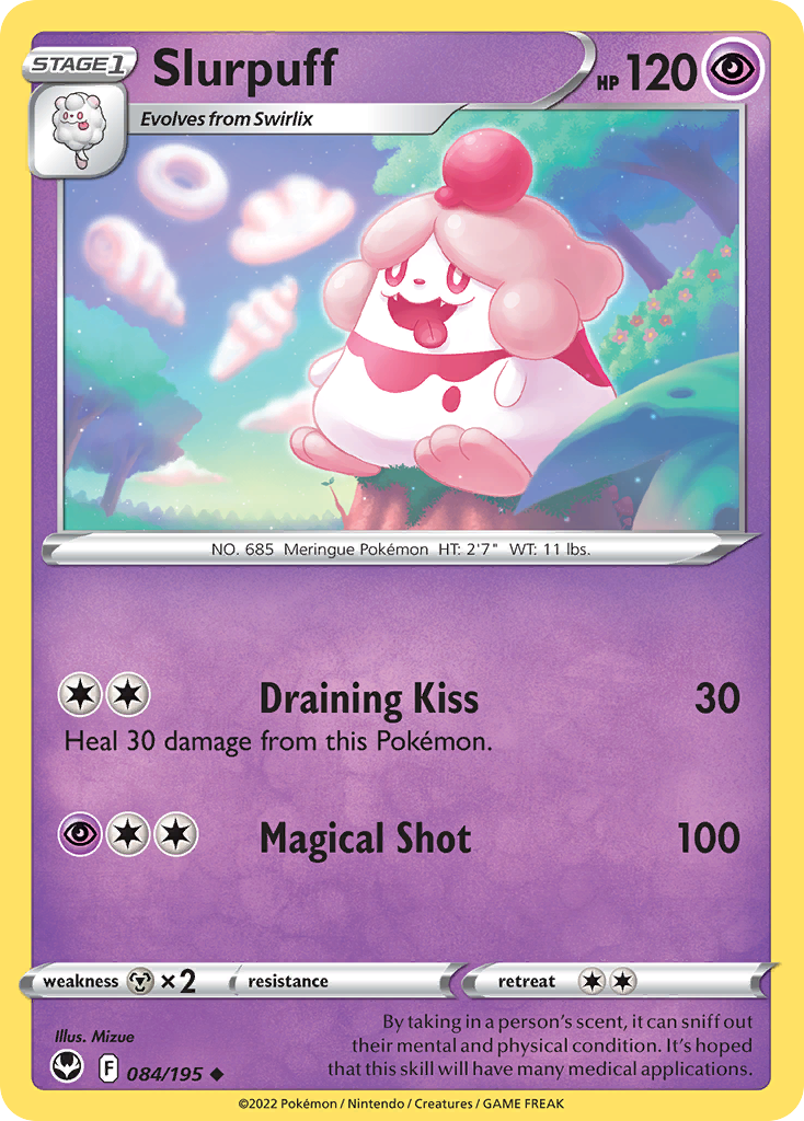 Silver Tempest Slurpuff #84/195