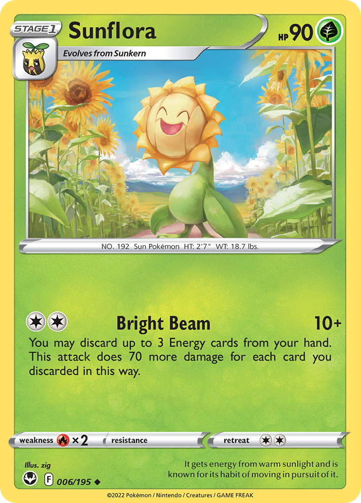 Silver Tempest Sunflora #6/195