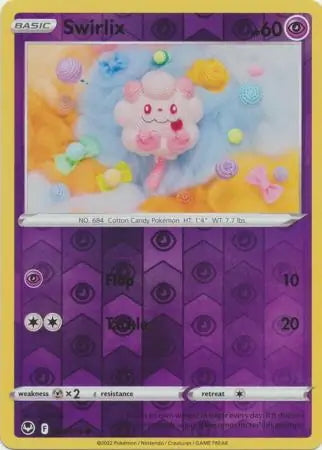 Silver Tempest Swirlix #83/195 reverse holo