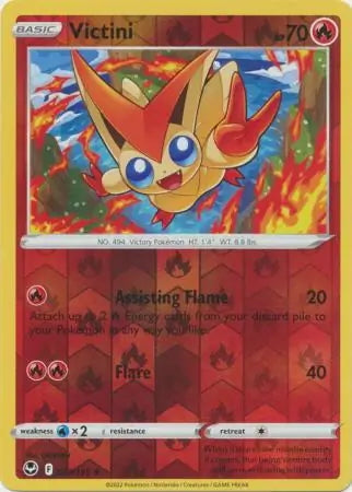 Silver Tempest Victini #23/195 reverse holo