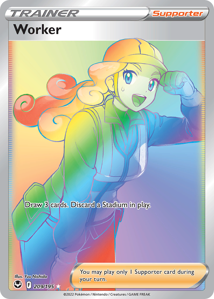 Silver Tempest Worker #209/195